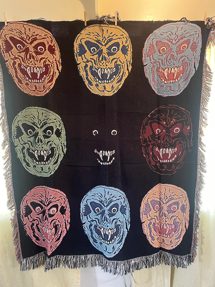 Blanket - Multicolored Skull!