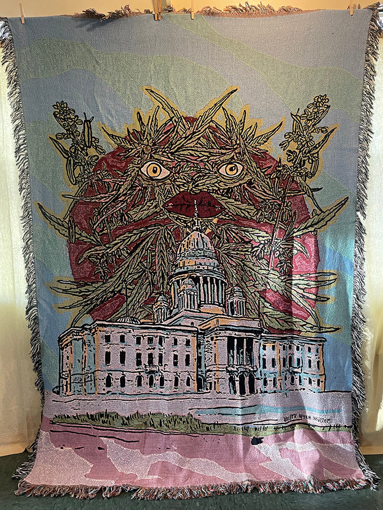 Blanket - Plant Monster at the State House!