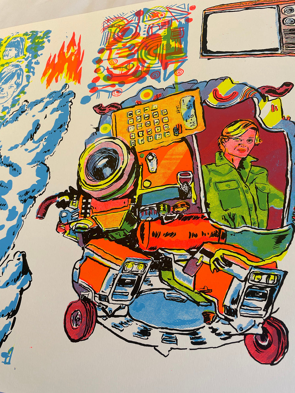 Smoke Children/Sears Vehicle Screenprint