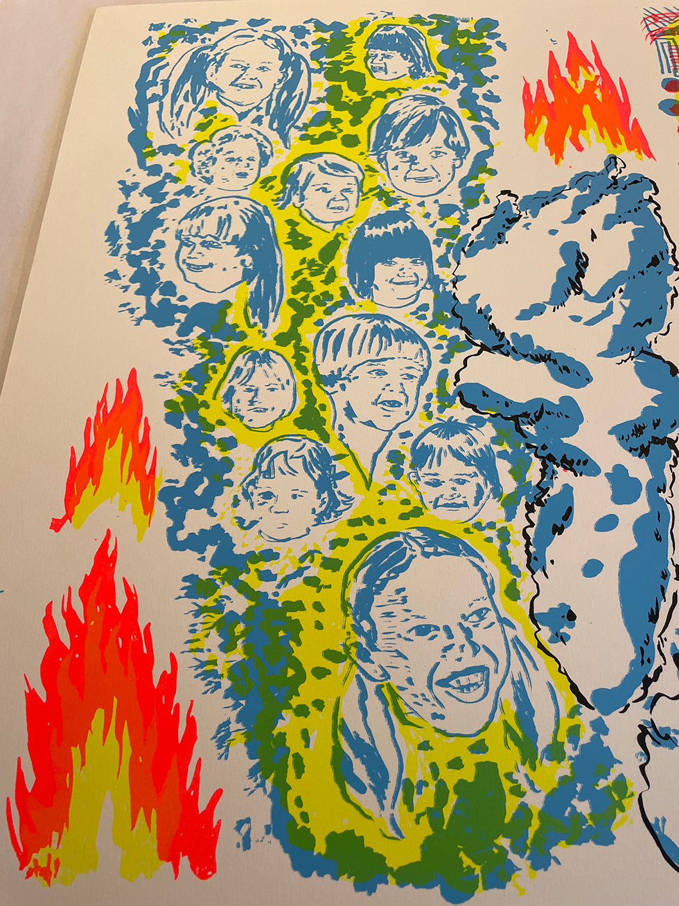 Smoke Children/Sears Vehicle Screenprint