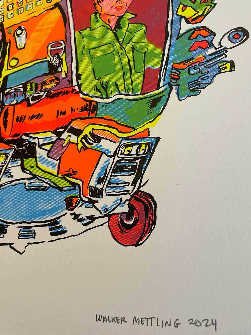 Smoke Children/Sears Vehicle Screenprint